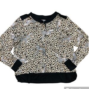 Animal Print Top by Simply Vera